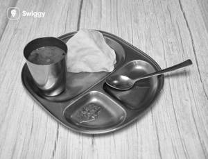 Rasam in Glass + Papad 