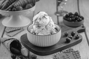 Three Berries Ice Cream
