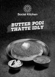 Butter Pudi Thatte Idli
