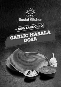 Garlic Masala Dosa