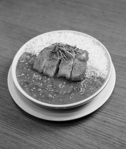 Japanese Katsu Curry Veg (Served With Steamed Rice)