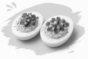 Boiled Eggs ( 2 eggs )