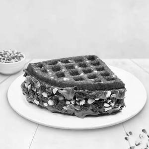 Almond Brownie Waffle