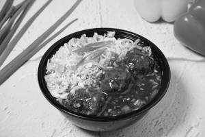 Veg Manchurian with Fried Rice