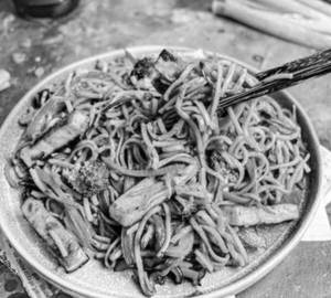 Paneer noodles               