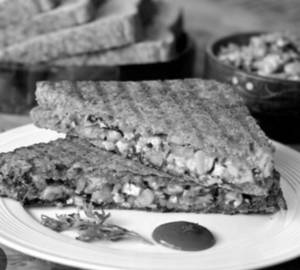Corn Cheese Grilled Sandwich