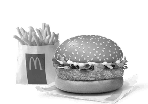 McVeggie Burger + Fries (R)