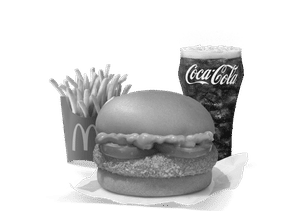 McAloo Tikki NONG Burger Combo ( M)