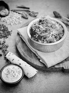Awadhi Kewra Biryani