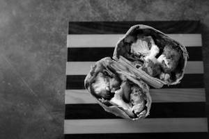 Chettinad Chicken Wrap