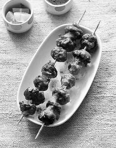 Mushroom Achari Tikka