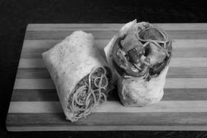 Paneer Noodle Burrito