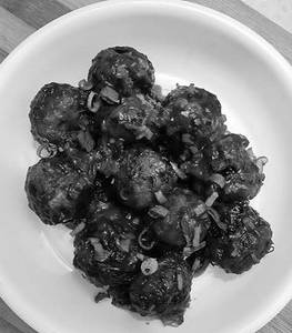 Veg Manchurian Dry