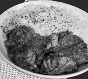 Rice and chicken curry