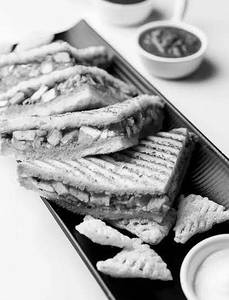 Paneer Tikka Sandwich