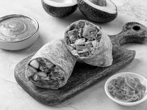 Paneer Tikka & Avocado Wrap