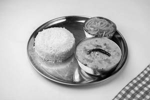 Yellow Dal Tadka With Roti Or Paratha Or Rice
