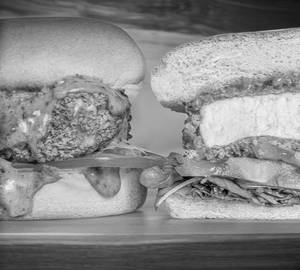 Spicy Paneer Burger