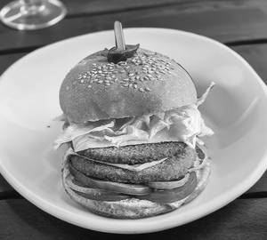 Double Cheese Veg Burger