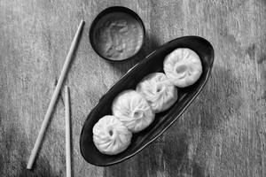 Steamed Momo - Veg (8 Momos)