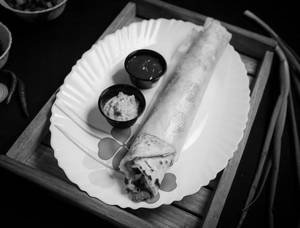 Juicy Seekh Kebab Chicken Roll