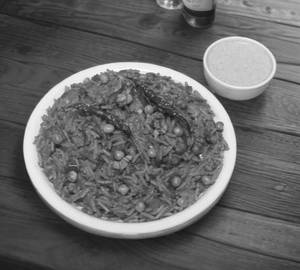 Veg Butter Jain Tawa Pulao