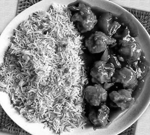 Chicken Fried Rice With Chicken Chilli Combo