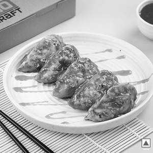 Chicken Pan Fried Momo In Sweet Chilly Sauce