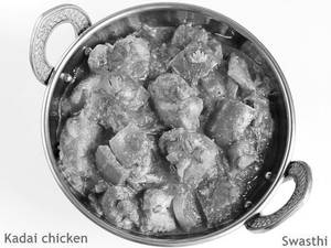 Kadhai Chicken Full (4pcs)