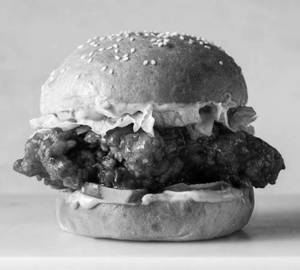 Chicken cheese burger