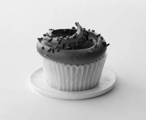 Vanilla Cupcake with Chocolate Buttercream