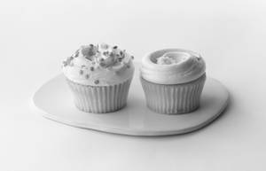 Vanilla Cupcake with Vanilla Buttercream - Pack of Two