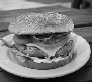Cheese Tikki Burger 