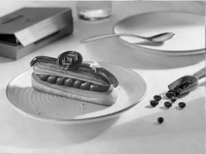 Espresso & Chocolate Mousseline Eclair
