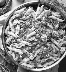 Creamy Chicken & Mushroom Penne Pasta