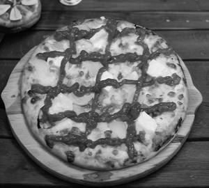 Paneer angara pizza