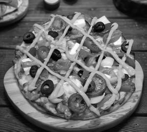 Heavy veg pizza