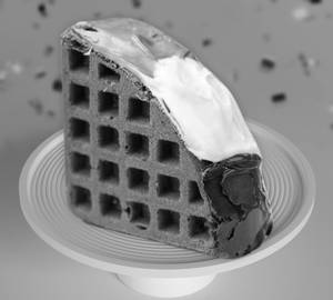 Triple Chocolate Waffle