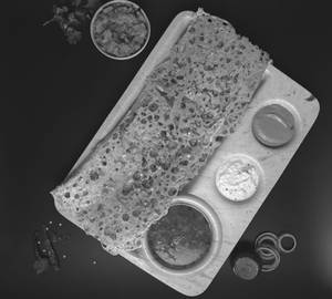 Onion Rava Masala Dosa