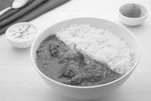Meat Chawal Combo