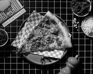 Pesto Chicken Pizza Slice