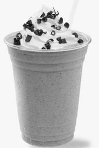 Cold coffee with choco chips