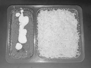 Steamed Rice With Paneer Butter Masala