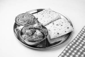 Kadhai Paneer - Rumali Roti Combo