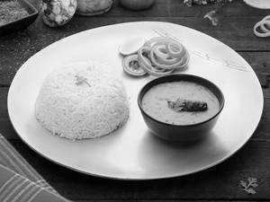 Peeli Dal Tadka - Rice Combo
