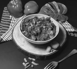 Chilly Mushroom Gravy