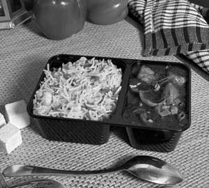 Kadhai Paneer With Rice Box
