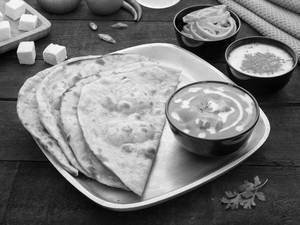 Tandoori Roti - Dilli Ki Paneer Makhani Combo