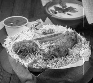 Fried Chicken Biryani