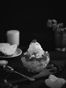Fruit Salad With Jelly And Ice Cream